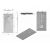 Поддон для душа из искусственного камня Vincea VST-4SR9018W, 1800*900*25, белый матовый_, изображение 5