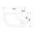 Душевой поддон Royal Bath 8120BK 120x80x45 правый_, изображение 3