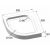 Акриловый поддон BelBagno TRAY-BB-R-90-550-15-W_, изображение 5