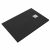 Поддон для душа из искусственного камня Vincea VST-2SR8012B, 1200*800*35, черный матовый_