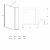 Душевая перегородка Veconi Korato 90x185 стекло прозрачное профиль хром KR75-90-01-19C2_, изображение 2