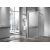 Душевая перегородка Vincea Walk-In VSW-1H900MRB, 90х200, профиль черный матовый, стекло зеркальное_, изображение 2