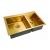 Кухонная мойка ZORG Inox PVD SZR-78-2-51-L BRONZE_