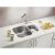 Мойка Alveus DUO 70 SAT-90 560X440 в комплекте с сифоном_, изображение 2