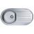 Мойка Alveus FORM 40 NAT-90 832X437 в комплекте с сифоном_
