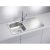 Мойка Alveus LINE 20 NAT-90 860X500 в комплекте с сифоном_, изображение 2