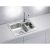 Мойка Alveus LINE 50 NAT-90 615X500 в комплекте с сифоном_, изображение 2