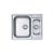 Мойка Alveus LINE 50 NAT-90 615X500 в комплекте с сифоном_