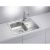Мойка Alveus LINE 60 NAT-90  615X500 в комплекте с сифоном_, изображение 2