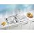 Мойка Alveus PRAKTIK 100 SAT-90 980X500 в комплекте с сифоном_, изображение 2