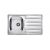Мойка Alveus ZOOM 30 NAT-90 860X500 в комплекте с сифоном_