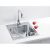 Мойка Alveus BASIC 140 SAT-90 465 X 465 в комплекте с сифоном_, изображение 2