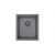 Мойка Alveus QUADRIX MONARCH 20 ANTHRACITE 390X450X200 в комплекте с выпуском без сифона_