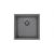 Мойка Alveus QUADRIX MONARCH 30 ANTHRACITE 450X450X200 в комплекте с выпуском без сифона_