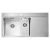 Мойка Alveus PURE 60L KMB-90 980X525 левая в комплекте с сифоном_