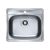 Мойка Alveus MORE 10 SAT-90 560X500 в комплекте с сифоном_