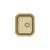 Мойка Alveus VARIANT MONARCH 40 GOLD 340X400X185 в комплекте с выпуском без сифона_