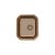 Мойка Alveus VARIANT MONARCH 40 COPPER 340X400X185 в комплекте с выпуском без сифона_