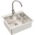 Мойка Alveus QUARTO 10 BRS-90 550x480 в комплекте с сифоном_, изображение 2