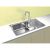 Мойка Alveus GALEO 30 SAT 90 FI 860X500 в комплекте с сифоном_, изображение 2