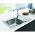Мойка Alveus GALEO 30 SAT 90 FI 860X500 в комплекте с сифоном_, изображение 4