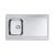 Мойка Alveus CLASSIC PRO 70 SAT-90 1000X600 в комплекте с сифоном_