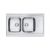 Мойка Alveus CLASSIC PRO 80 SAT-90 1000X600 в комплекте с сифоном_