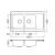 Мойка Alveus CLASSIC PRO 80 SAT-90 1000X600 в комплекте с сифоном_, изображение 3