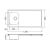 Мойка Alveus CLASSIC PRO 90 SAT-90 1200X600 в комплекте с сифоном_, изображение 3