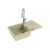 Мойка Alveus GRANITAL CADIT 40 TERRA - G22 860 X 500 1X в комплекте с сифоном_, изображение 2