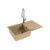 Мойка Alveus GRANITAL CADIT 40 BEIGE - G55 860 X 500 1X в комплекте с сифоном_, изображение 2