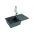 Мойка Alveus GRANITAL CADIT 40 CONCRETE - G81 860 X 500 1X в комплекте с сифоном_, изображение 2