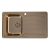 Мойка Alveus LINE MONARCH 20 COPPER 860X5001X в комплекте с выпуском без сифона_