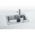 Мойка Alveus LINE MAXIM 20 SAT 90 FS 865X505 c сифоном_, изображение 2