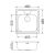 Мойка Alveus GENESIS ALLUX 70 SAT-90 480x480 в комплекте с сифоном_, изображение 2
