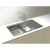 Мойка Alveus RANDO 30 SAT 790 X 500 в комплекте с сифоном_, изображение 2