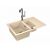 Мойка Alveus GRANITAL CADIT 70 TERRA - G22 790 X 500 в комплекте с сифоном_, изображение 2