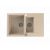 Мойка Alveus GRANITAL CADIT 70 TERRA - G22 790 X 500 в комплекте с сифоном_