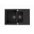Мойка Alveus GRANITAL CADIT 70 CARBON - G91 790 X 500 в комплекте с сифоном_