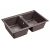 Мойка кварцевая Paulmark TANDEM 80/2 PM238150-CO, кофе, 810х500_, изображение 2