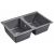 Мойка кварцевая Paulmark TANDEM 80/2 PM238150-DG, графит, 810х500_, изображение 2