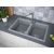 Мойка кварцевая Paulmark TANDEM 80/2 PM238150-GRM, серый металлик, 810х500_, изображение 3