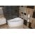 Акриловая ванна Eurolux BAGI 170x100R с каркасом, экраном и слив-переливом_
