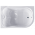 Акриловая ванна Royal Bath Norway 180x120 L с каркасом_