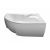 Акриловая ванна Vayer Azalia R 150x105 с каркасом и слив-переливом_