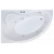 Гидромассажная ванна Royal Bath ALPINE STANDART 160x100x58L_