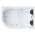 Гидромассажная ванна Royal Bath NORWAY COMFORT 180х120х66 R_