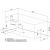 Акриловая ванна Aquanet Bright 170x75 (+ шторка) с каркасом Bright 170x75_, изображение 4