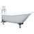 Чугунная ванна Elegansa Schale IRON FEET chrome_