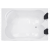 Акриловая ванна Royal Bath Hardon 200x150 с каркасом_
